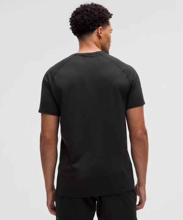 Path and Pace Metal Vent Tech tee in a dark colourway